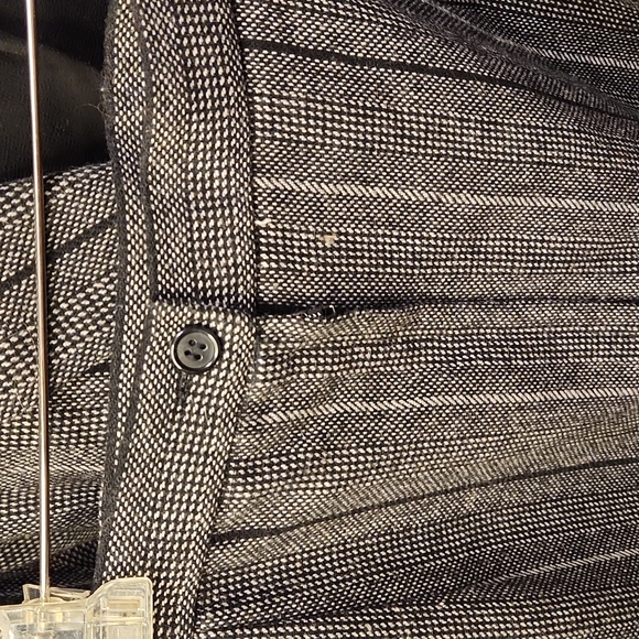 Black & Grey Striped Skirt Suit - Picture 5 of 5